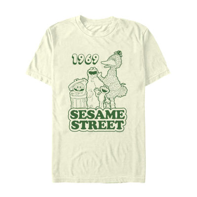 Mens Short Sleeve Sesame Street Graphic T-Shirt