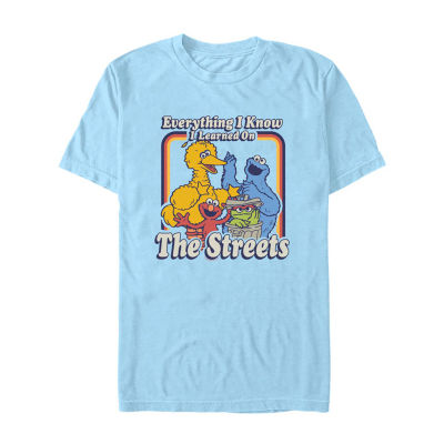Mens Short Sleeve Sesame Street Graphic T-Shirt