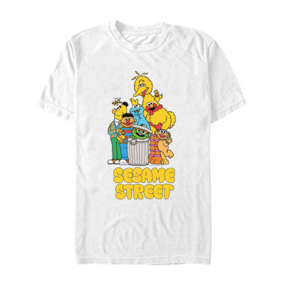 Mens Short Sleeve Sesame Street Graphic T-Shirt