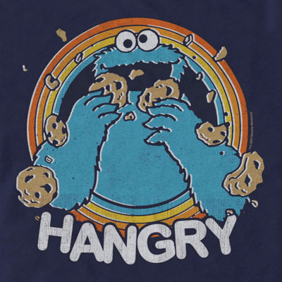 Mens Short Sleeve Sesame Street Graphic T-Shirt