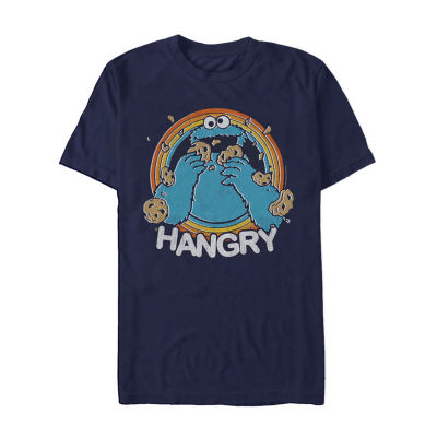 Mens Short Sleeve Sesame Street Graphic T-Shirt