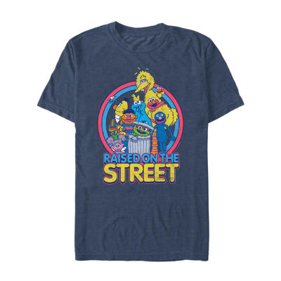 Mens Short Sleeve Sesame Street Graphic T-Shirt