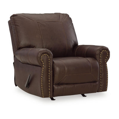 Signature Design By Ashley® Colleton Manual Leather Recliner