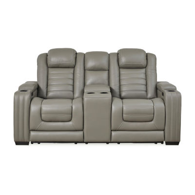 Signature Design By Ashley® Backtrack Dual Power Leather Reclining