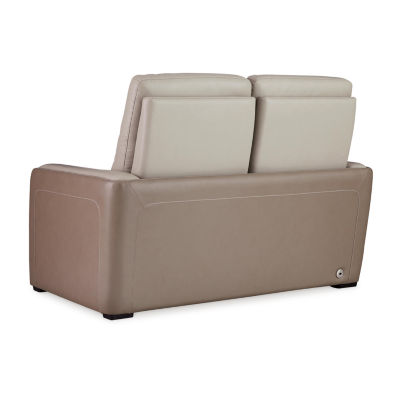 Signature Design By Ashley® Battleville Dual Power Leather Reclining Loveseat