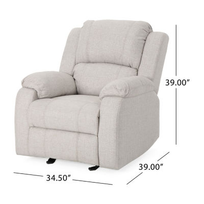 Mozelle Upholstery Track-Arm Recliner