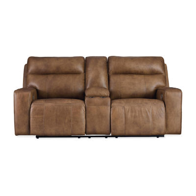 Signature Design By Ashley® Game Plan Dual Power Leather Reclining