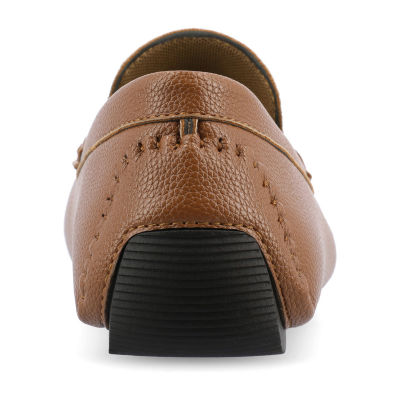 Vance Co Griffin Mens Moc Closed Toe Loafers