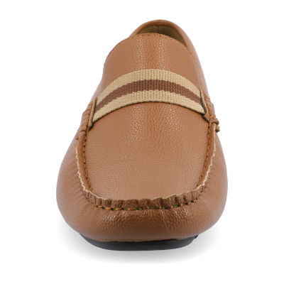 Vance Co Griffin Mens Moc Closed Toe Loafers