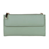 Mundi Big Fat Womens Expandable Rfid Blocking Checkbook Wallet