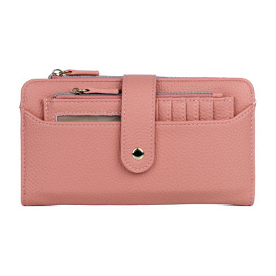 Julia Buxton Bifold  Cc Womens Rfid Blocking Bifold Wallet