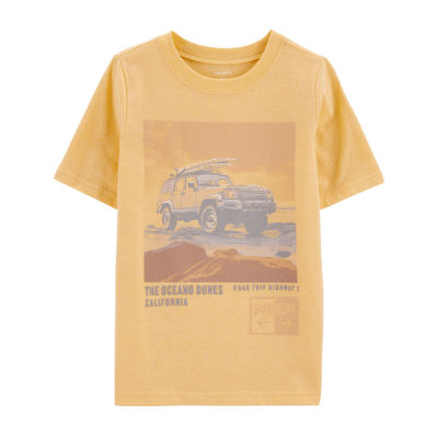Carter's Little & Big Boys Round Neck Short Sleeve Graphic T-Shirt