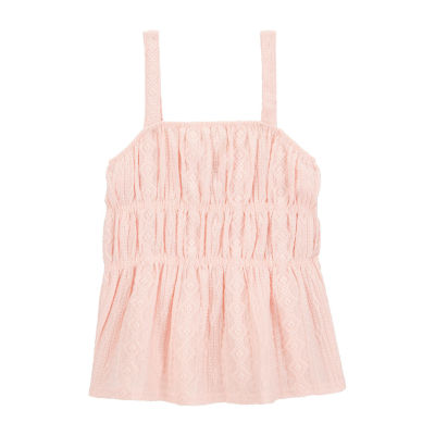 Carter's Little & Big Girls Square Neck Tank Top