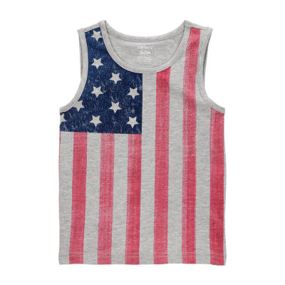 Carter's Toddler Boys Americana Scoop Neck Tank Top