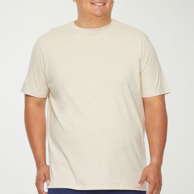 St. John's Bay Super Soft Big and Tall Mens Crew Neck Short Sleeve Moisture Wicking T-Shirt