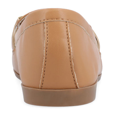 Journee Collection Mizza Womens Square Closed Toe Loafers