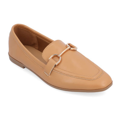 Journee Collection Mizza Womens Square Closed Toe Loafers