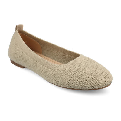 Journee Collection Maryann Womens Round Closed Toe Ballet Flats