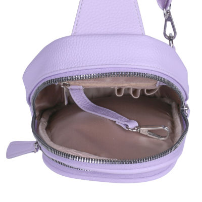 Julia Buxton Double Compartment Sling Bag