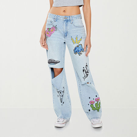 Forever 21 - Juniors Womens High Rise Regular Fit Jean