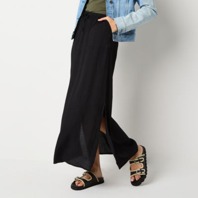 a.n.a Womens Maxi Skirt