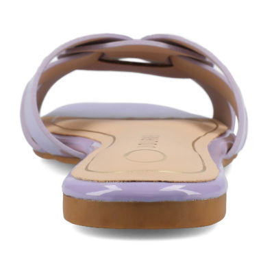 Journee Collection Womens Arrina Flat Sandals