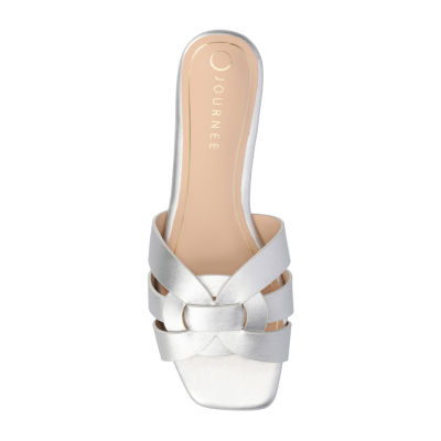 Journee Collection Womens Arrina Flat Sandals