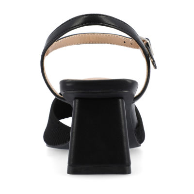 Journee Collection Womens Evylinn Heeled Sandals Wide Width