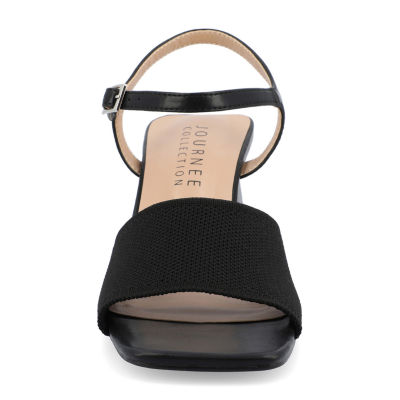 Journee Collection Womens Evylinn Heeled Sandals Wide Width