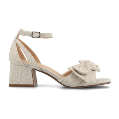 Journee Collection Womens Zevi Heeled Sandals