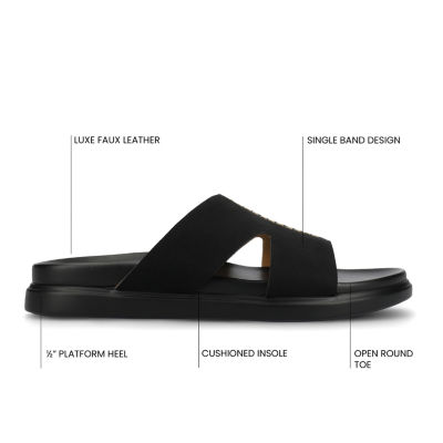 Journee Collection Womens Misey Flat Sandals