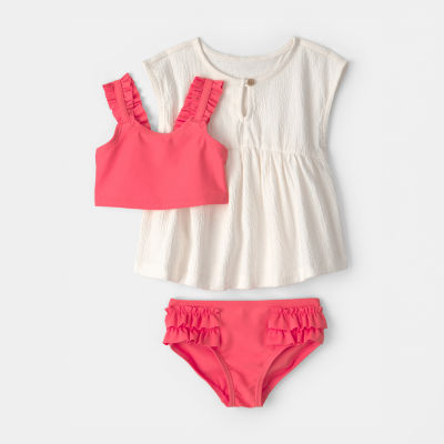 Carter's Baby Girls 3-pc. Tankini Set