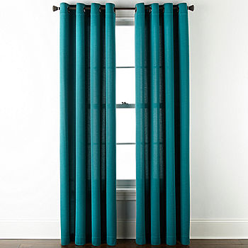 Home Arista Light-Filtering Grommet Top Curtain Panel (50