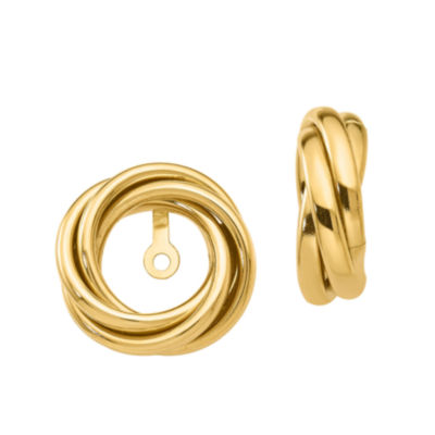 14K Gold Knot Earring Jackets JCPenney