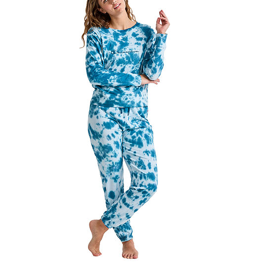 Champion Womens Long Sleeve 2-pc. Pant Pajama Set
