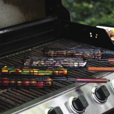 Charcoal Companion Set of 4 Non-Stick Kabob Basket