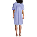 Adonna Womens Short Sleeve Long Length Robe