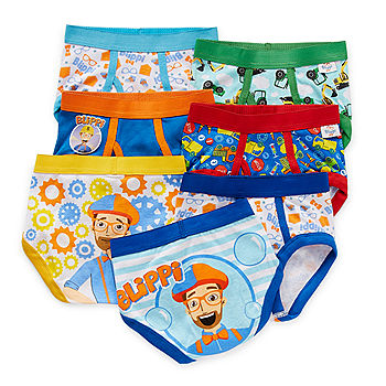 6-Pack CoComelon Toddler Boys Size 2T/3T Cotton Briefs Underwear