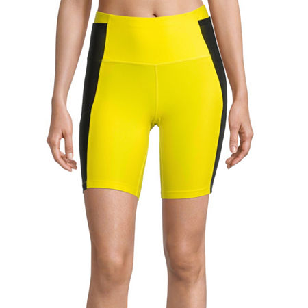 Sports Illustrated Womens Bike Short, Medium , Yellow