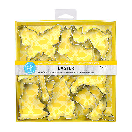 R&M International Llc Easter 8-pc. Cookie Cutters, One Size, Silver