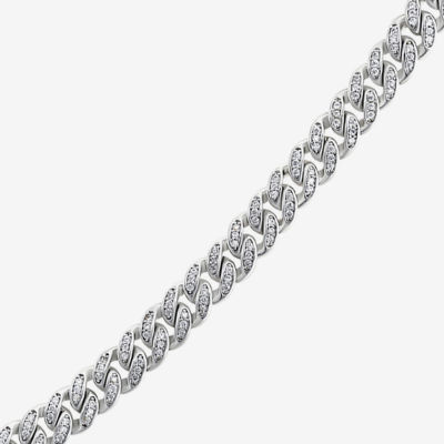 Sterling Silver 22 Inch Solid Link Chain Necklace