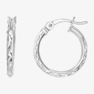 Sterling Silver Round 4 Pair Earring Set