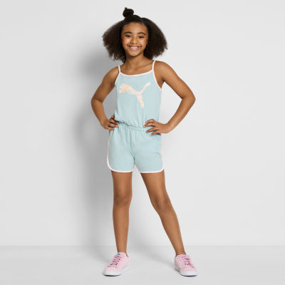 PUMA Big Girls Sleeveless Romper