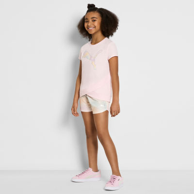 PUMA Big Girls 2-pc. Short Set