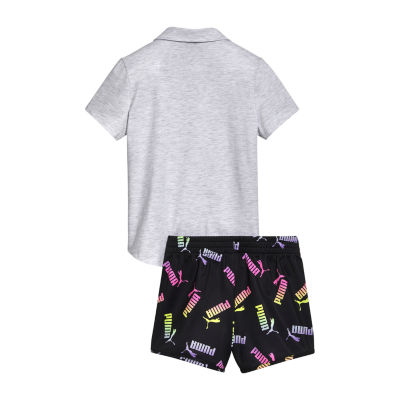 PUMA Big Girls 2-pc. Short Set