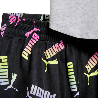 PUMA Big Girls 2-pc. Short Set