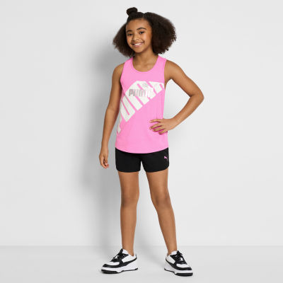 PUMA Big Girls 2-pc. Short Set