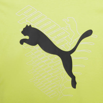 PUMA Big Unisex Crew Neck Short Sleeve Graphic T-Shirt