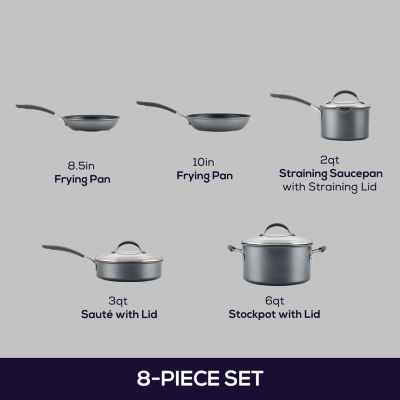 Circulon A1 Series with ScratchDefense 8-pc. Non-Stick Cookware Set