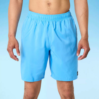 adidas Mens Drawstring Waist Lined Swim Shorts